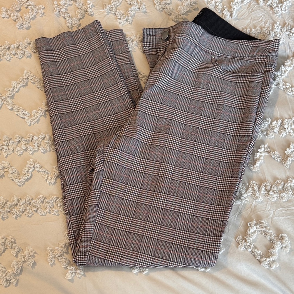 Soho Women's Checkered Pants - size 14